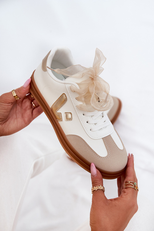 Жіночі Кросівки Еко Шкіра Білі Micca