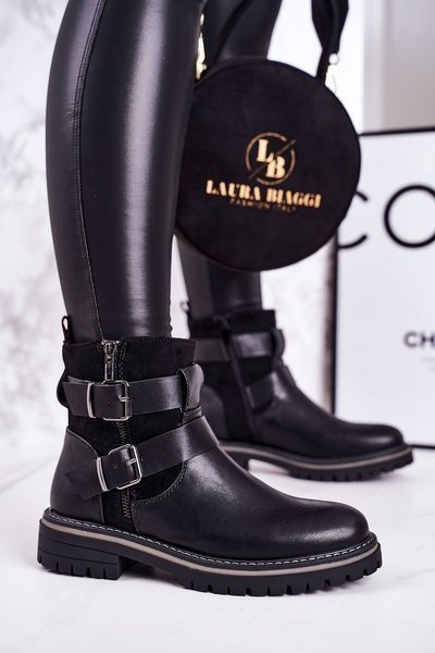 Жіночі утеплені чоботи Black Intensity