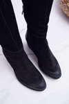 Жіночі черевики Laura Messi 2071 Leather Suede Black This Love