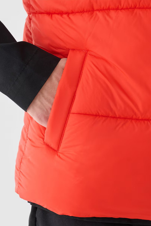 Чоловічий пуховик 4F червоний 4FWAW24TVJAM147-62S