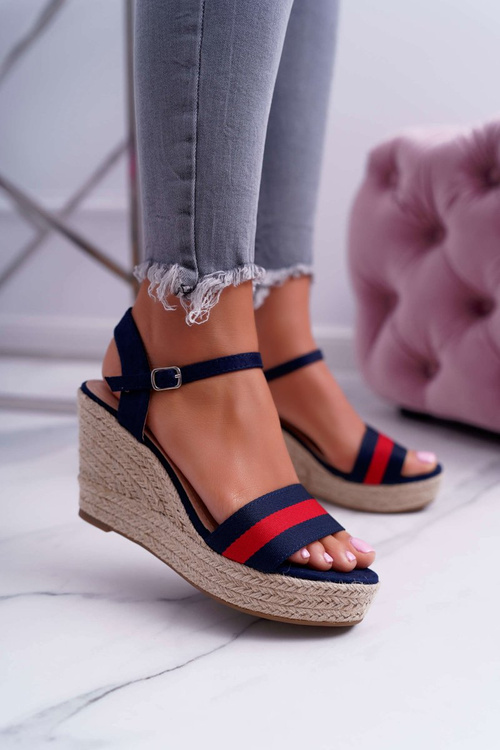 Жіночі босоніжки на платформі на платформі Flaxen Blue Renew