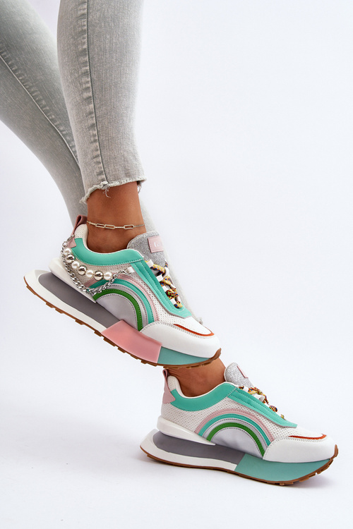 Жіночі кросівки з декором GOE NN2N4048 Multicolor