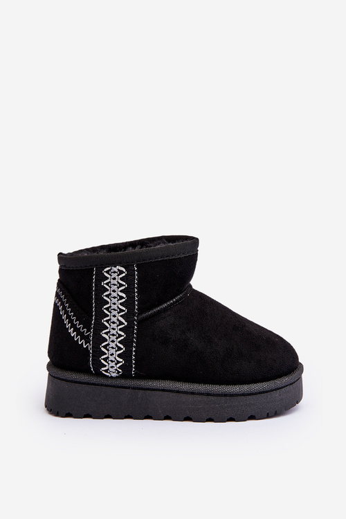 Дитячі стьобані сноуборди Чорні Леонора