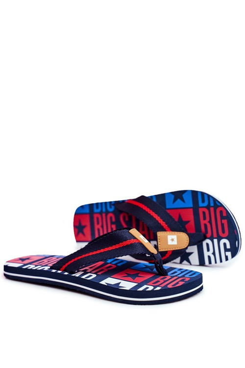 Чоловічі тапочки Flip-Fops Big Star FF274484 Navy