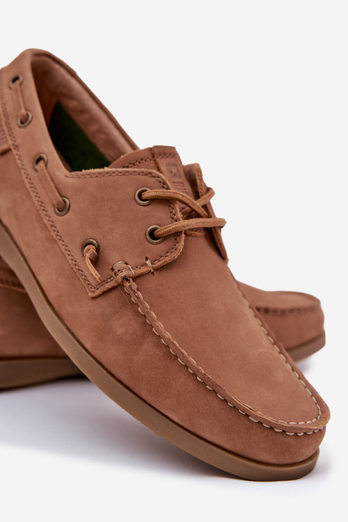 Чоловічі Шкіряні Мокасини Big Star RR174162 Верблюд