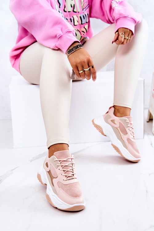 Спортивне взуття Кросівки рожеві ретро