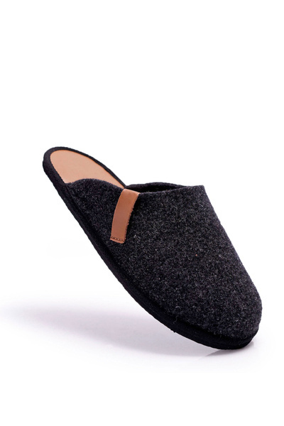 Чоловічі домашні ласти Panto Fino II167009 Black/Brown