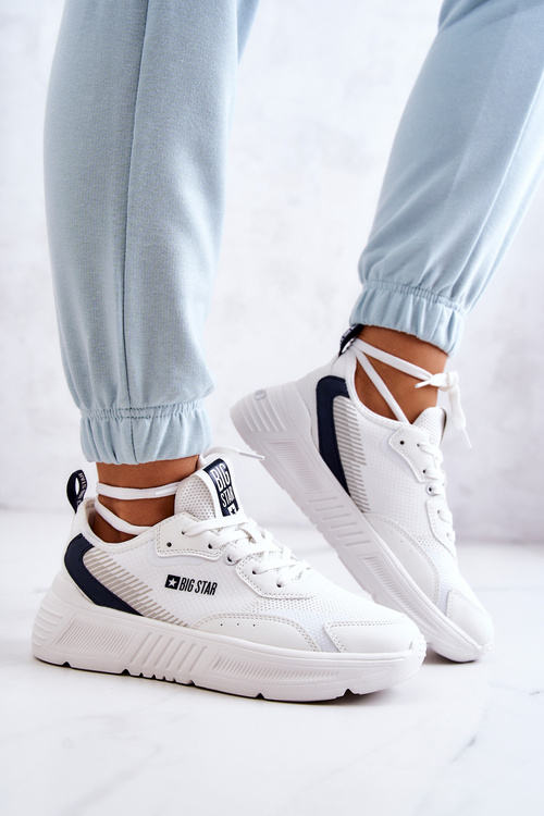 Модні кросівки Спортивне взуття Big Star JJ274596 Білий