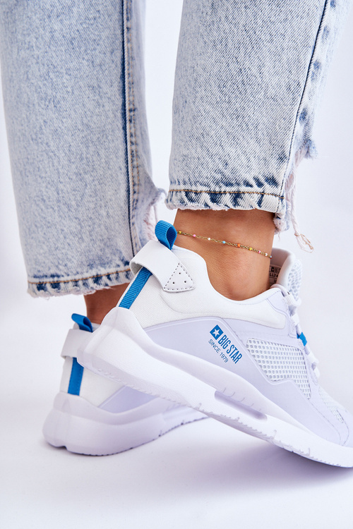Жіноче спортивне взуття Кросівки Big Star LL274373 Білі