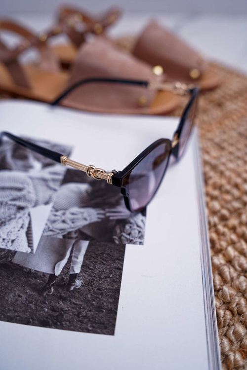 Прозорі сонцезахисні окуляри Prius PR-V06 Black