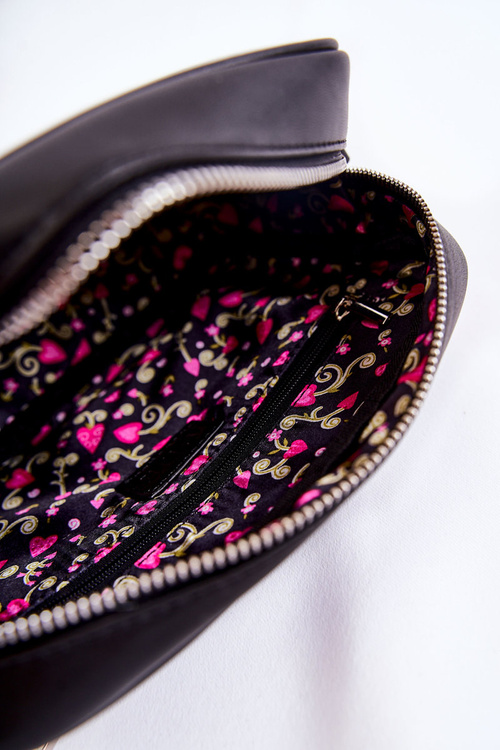 Шкіряна сумка GOE ZNJ011 чорна