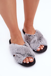 Жіночі Флісові Тапочки Inblu 6800006D Сірі