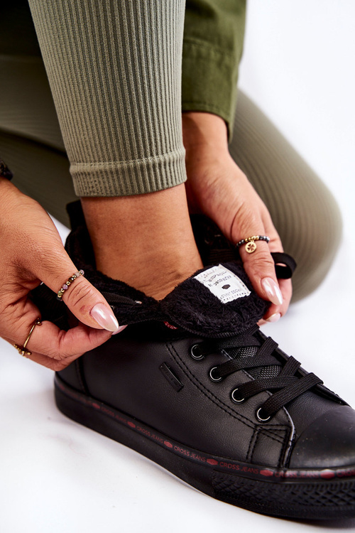 Жіночі високі кросівки Cross Jeans KK2R4058C Чорні