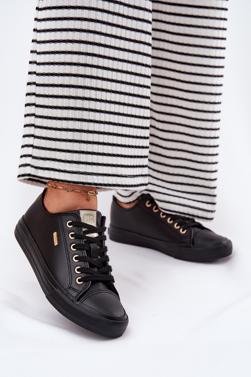 Жіночі Кросівки З Еко Шкіри Big Star RR274749 Чорні