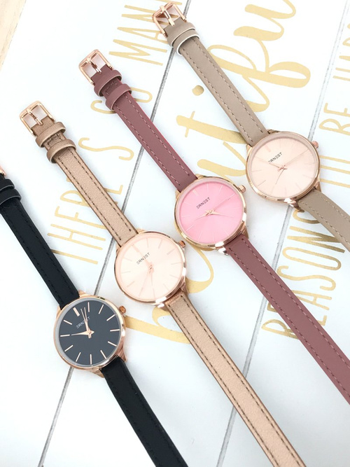 Жіночий годинник Ernest Jules Pink Gold