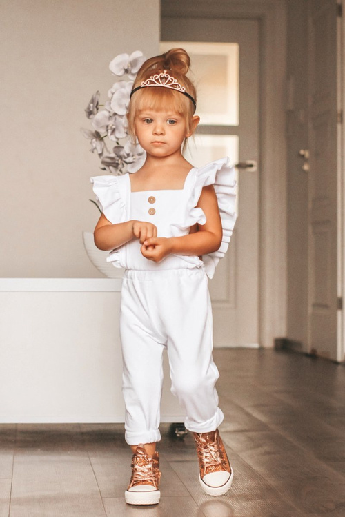 Дитячі кросівки з блискітками Gold Ally