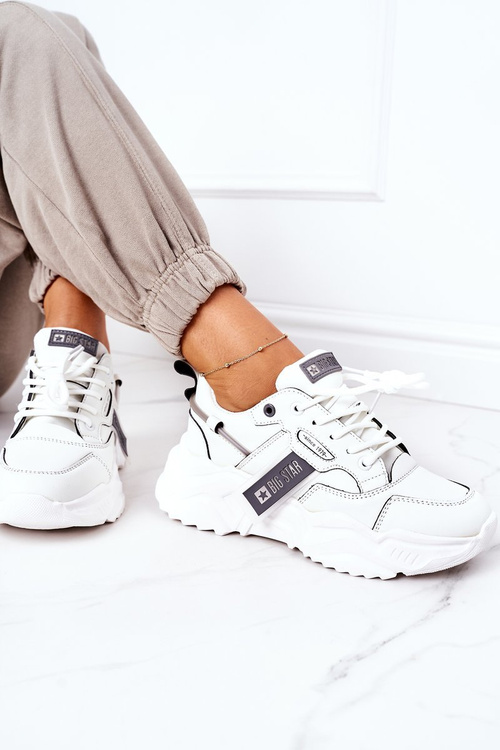Жіноче спортивне взуття Big Star GG274213 White-Grey