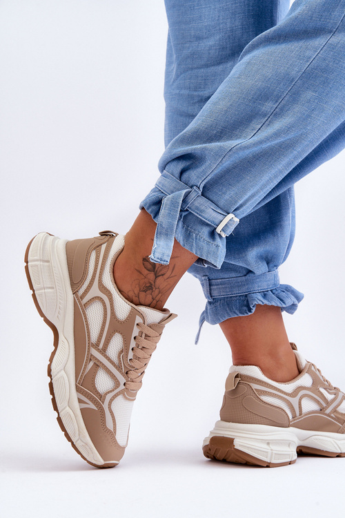 Жіноче спортивне взуття бежевий Contiro