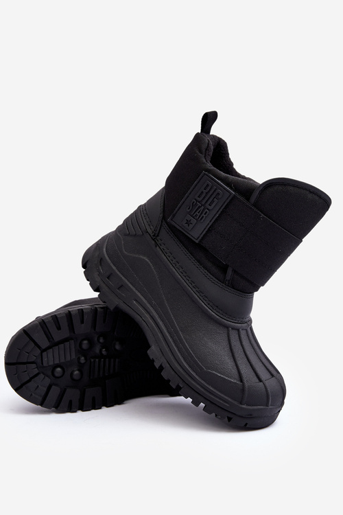 Дитячі снігові черевики на липучці Big Star KK374237 Camel