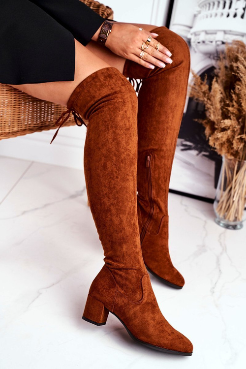 Жіночі черевики Sergio Leone лайкра верблюд KZ281