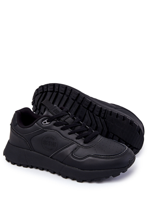 Чоловіче класичне спортивне взуття Memory Foam Big Star KK174232 Чорний