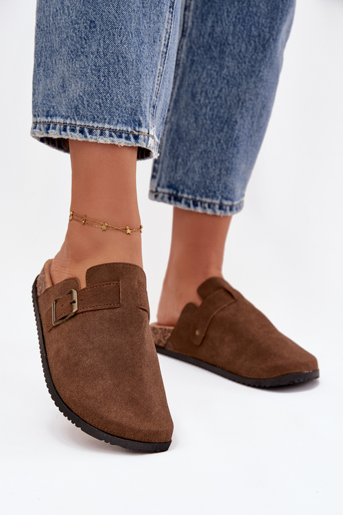 Жіночі тапочки і платформені сандалі з пряжкою Selio