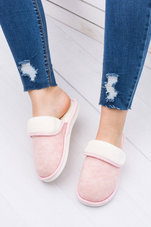 Жіночі рожеві шльопанці Home Sleepy