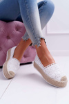Жіночі мереживні еспадрільї White Lovely Haven