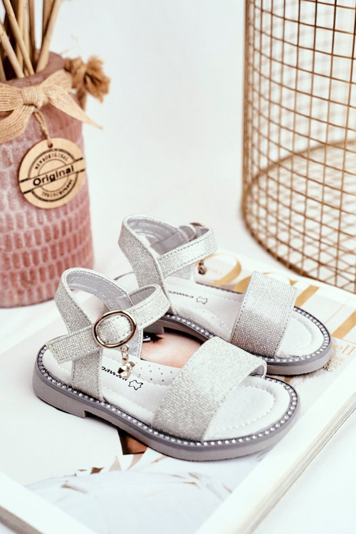 Дитячі босоніжки Silver Verden