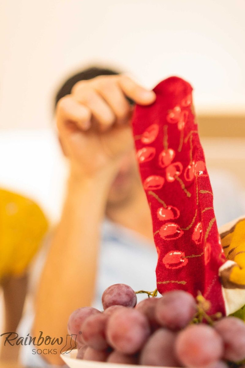 Чізкейк Rainbow Socks New York з вишнею 1 пара