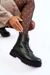 Чоботи жіночі на платформі Green Randi