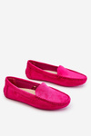 Жіночі лофери Suede Fuchsia Morreno