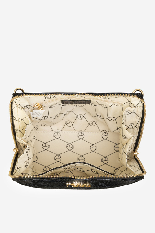 Сумка-саквояж з тваринним візерунком NOBO NBAG-R3200-C019 темно-сіра