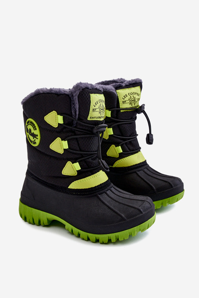 Дитячі зимові черевики Lee Cooper LCJ-21-44-0519 Чорні