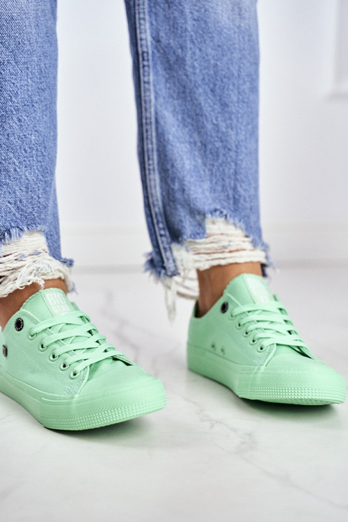 Жіночі класичні низькі кросівки BIG STAR AA274030 Green