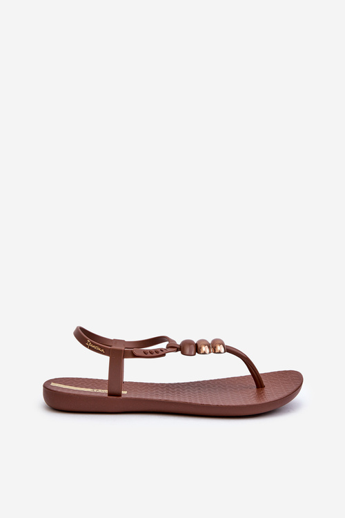 Жіночі сандалі на плоскій підошві В'єтнамки 83507 Ipanema Class Blown Up Sandal Fem Brown