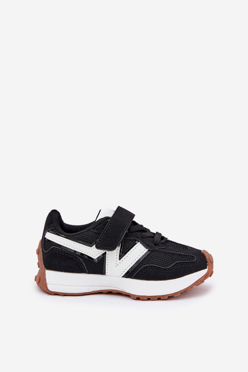 Дитячі Кросівки На Велкро Чорні Tezzu