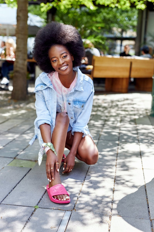 Жіночі тапочки Big Star HH274A039 Фуксія