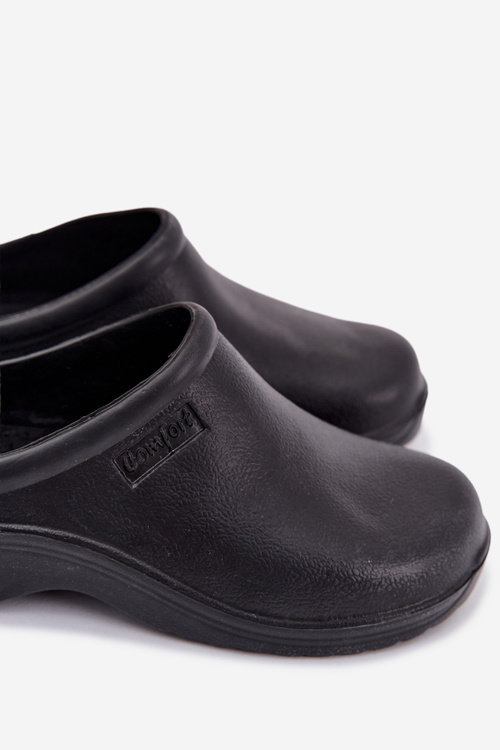 Пінкові шльопанці чоловічі Чорний Sorvian