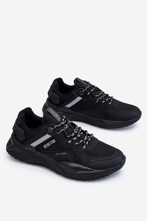 Чоловічі легкі кросівки Memory Foam System Big Star LL174150 Чорні