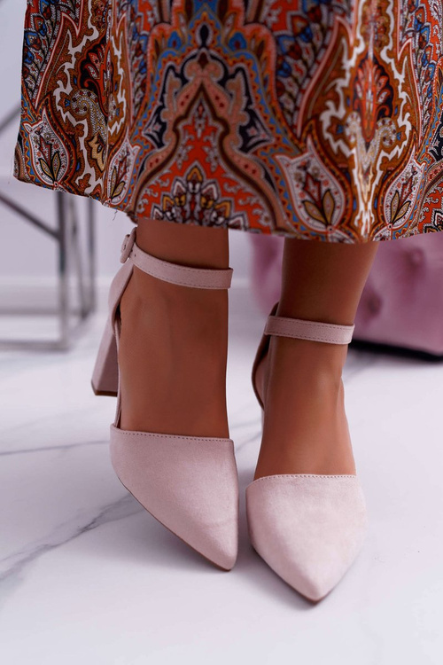 Жіночі туфлі на шпильці Beige Elegante