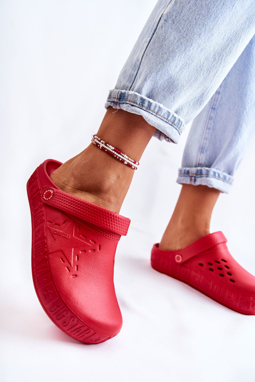 Жіночі світлі тапочки Big Star II275004 Red