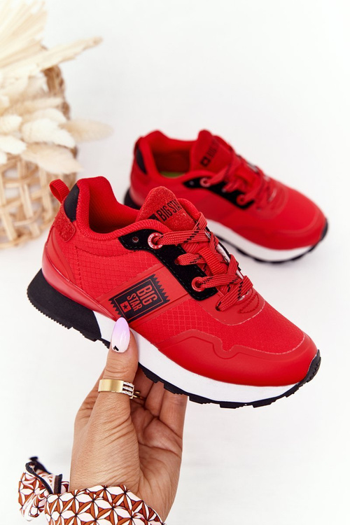 Дитяче спортивне взуття Memory Foam Big Star HH374173 Red