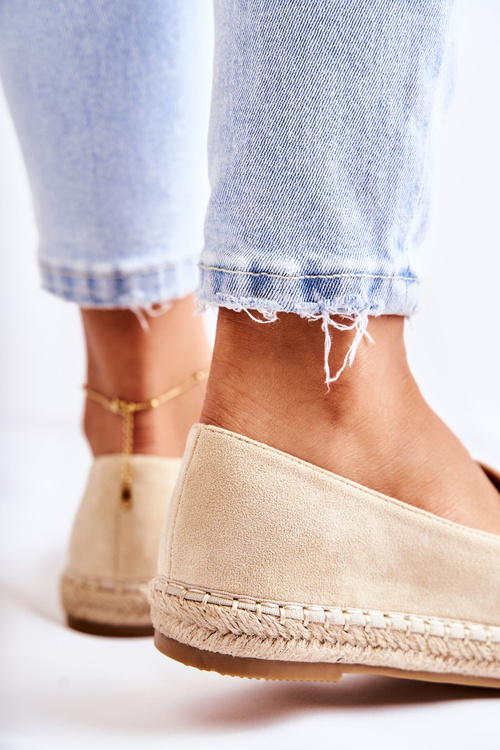 Класичні жіночі сліпони бежеві Oresa