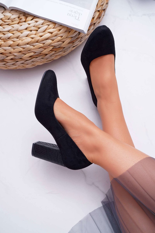 Жіночі туфлі Sergio Leone PB200 Suede Black Selva