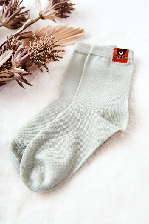 Шкарпетки дитячі з ведмедиком Зелений