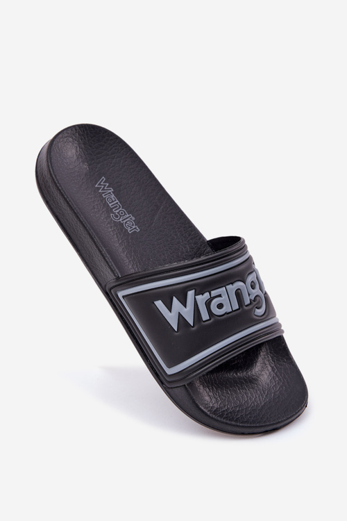 Чоловічі Сандалі WRANGLER AVERELL SLIDER MEN LOW 20251042.25Y Чорні
