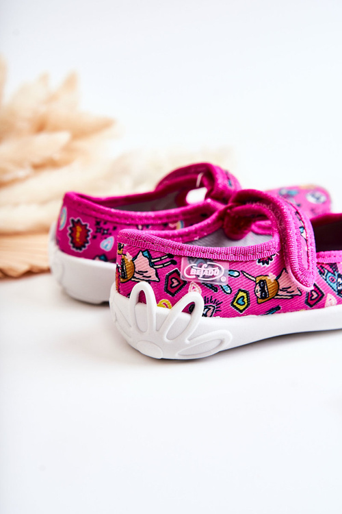 Тапочки дитячі балерини Befado Supergirl 114X483 Pink