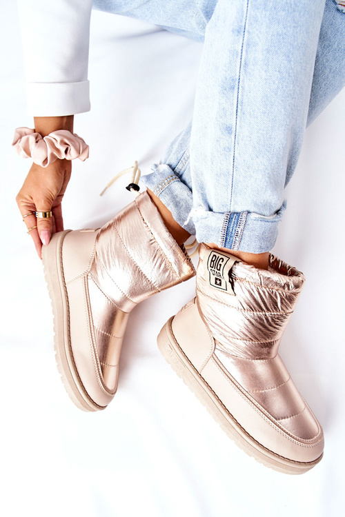 Жіночі зимові черевики Big Star II274121 Бежеві