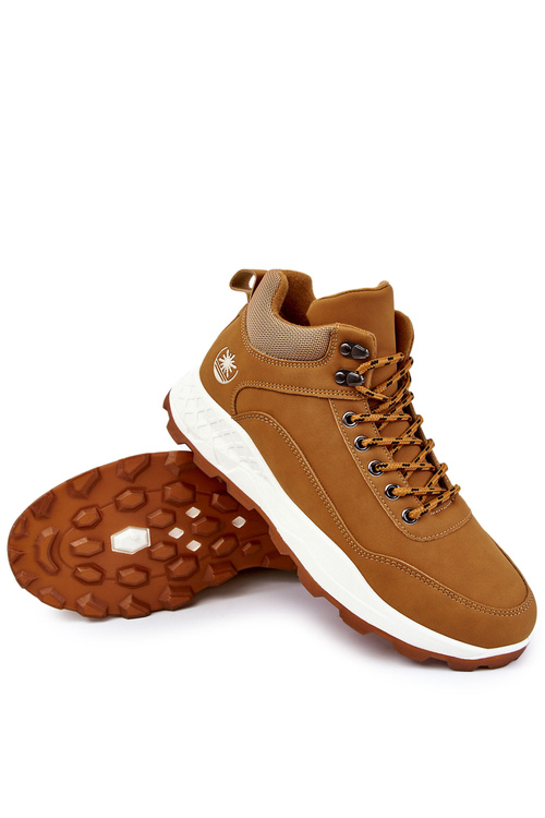 Чоловіче тепле трекінгове взуття Trappers Camel Otto